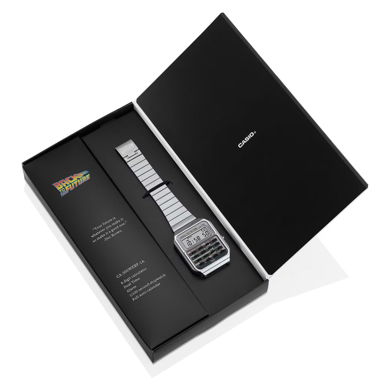 Casio x Back to the future