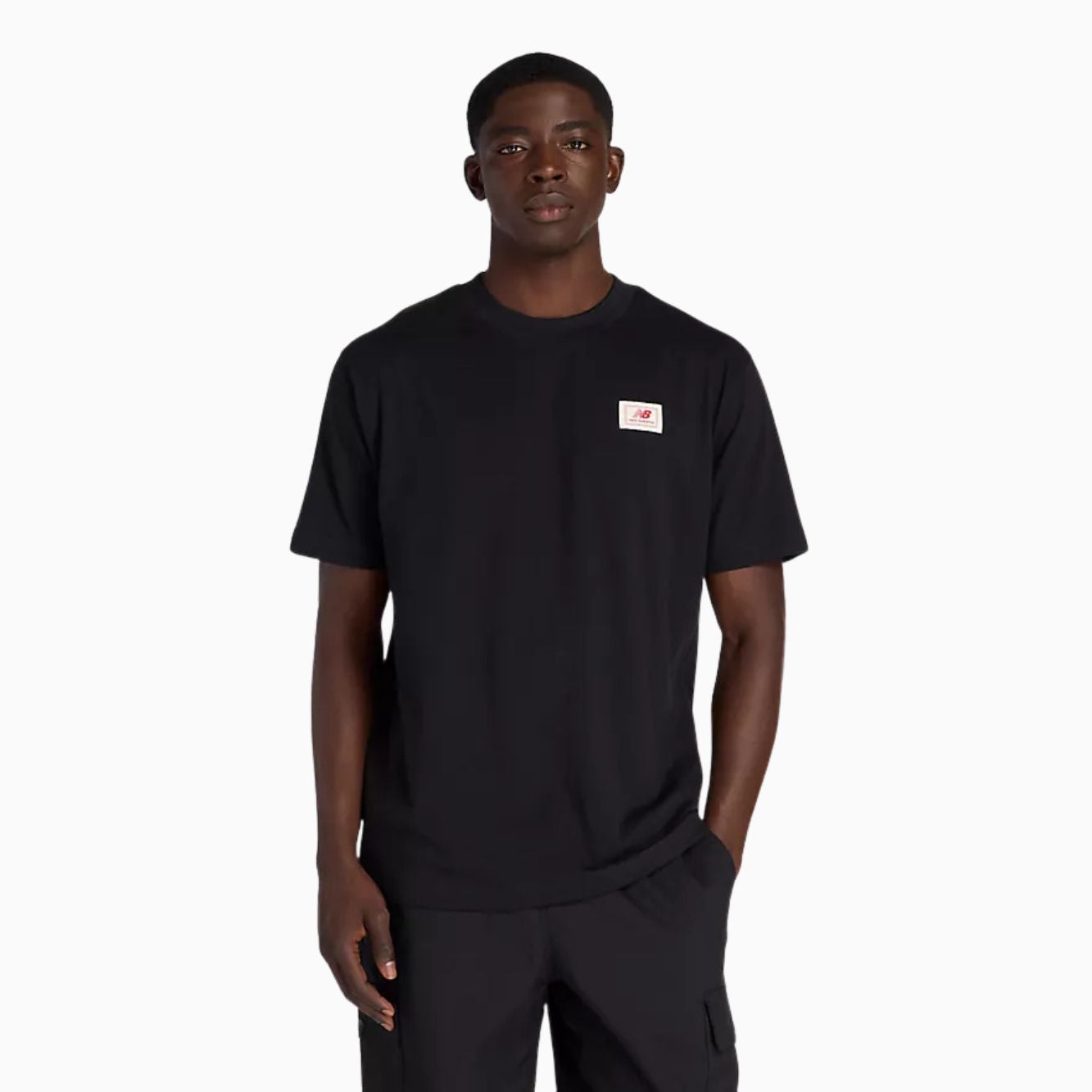 Woven label tshirt