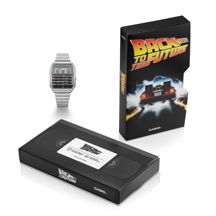 Casio x Back to the future