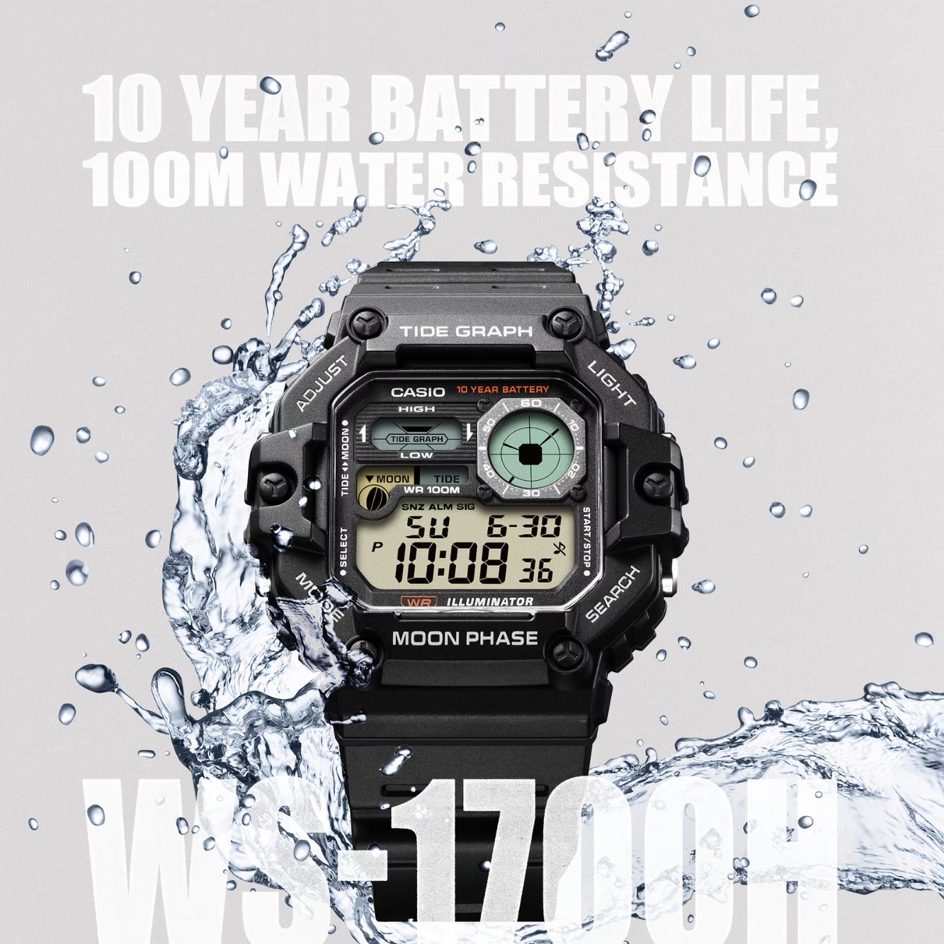 Wrist watch digital