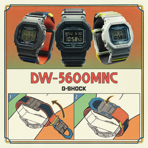 G-Schock Serie 5600 Magnetic Strap