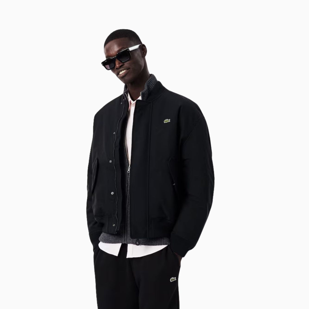 Bomber in taffetà impermeabile