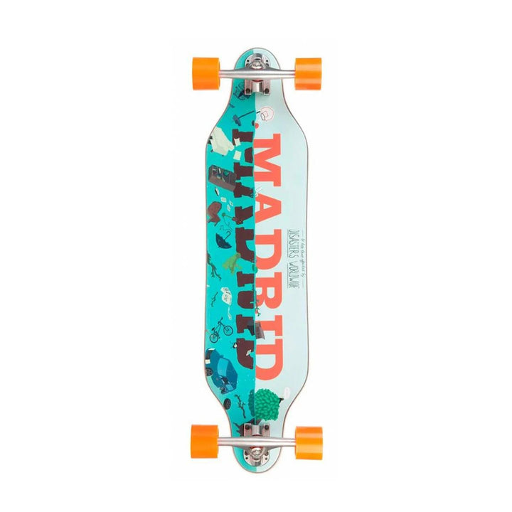 MADRID WEEZER DISASTER RELIEF LONGBOARD
