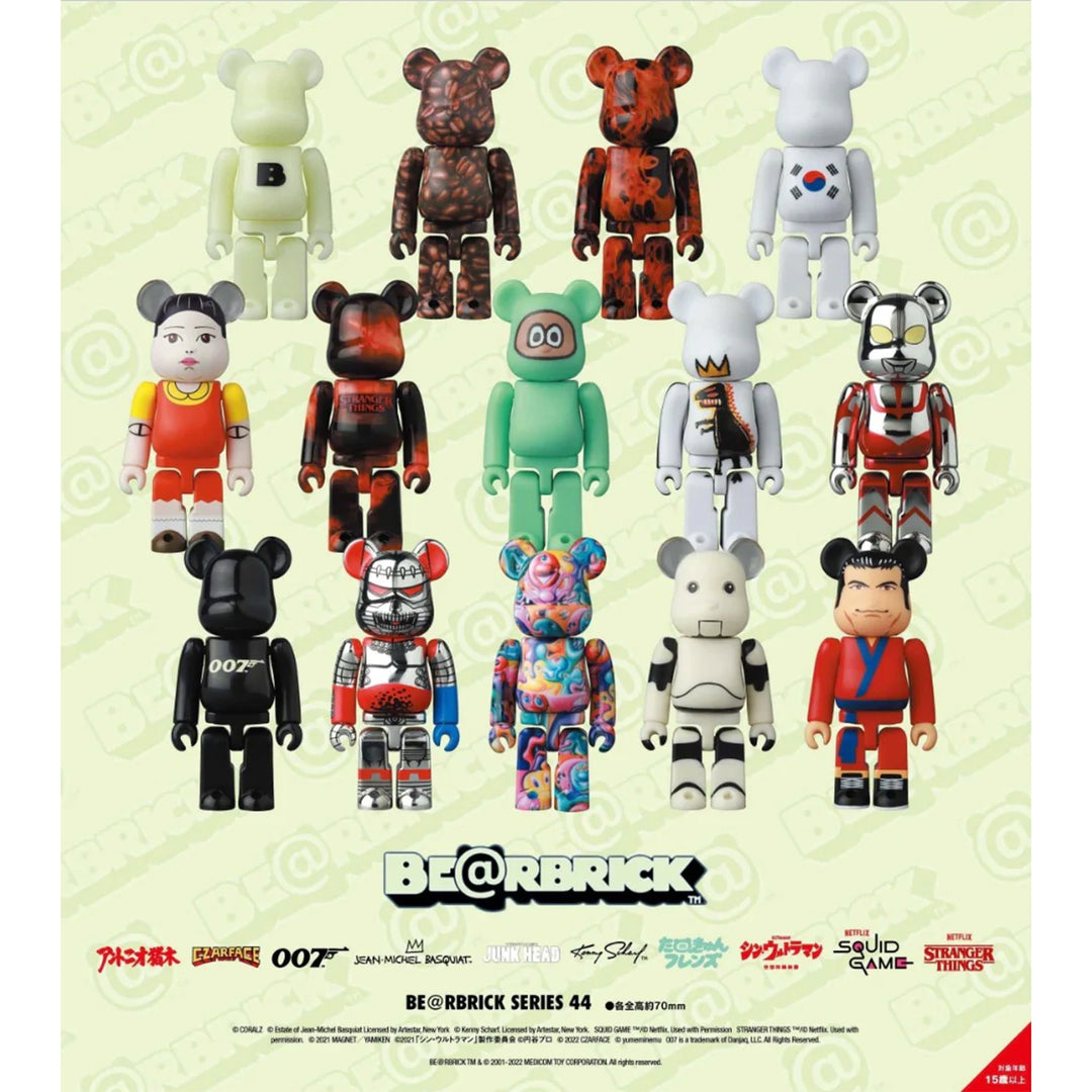 BE@RBRICK 100% SERIERS 44 CASE OF 24 PCS (1 PIECE RANDOM)